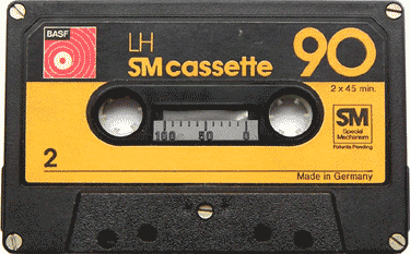 Una cassette de 90 minutos