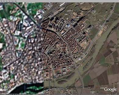 Zamora en Google Maps