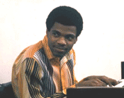 Billy Preston durante la grabacion de Abbey Road