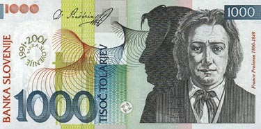 1.000 tolarjev de 2001