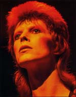 David Bowie en sus tiempos de Ziggy