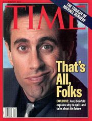 Portada de Time dedicada al final de Seinfeld