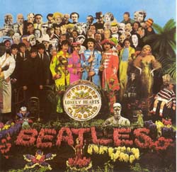 La famosísima portada de Sgt. Peppers