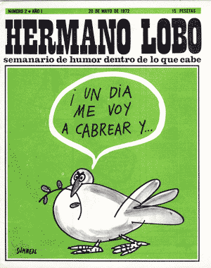 Portada del número dos de Hermano Lobo